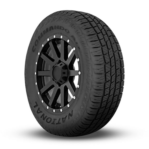 1 National Commando AT4S 275/65R18 123/120R All Terrain 10 PLY 50K Mi Warranty NLT40 / 275/65/18 / 2756518