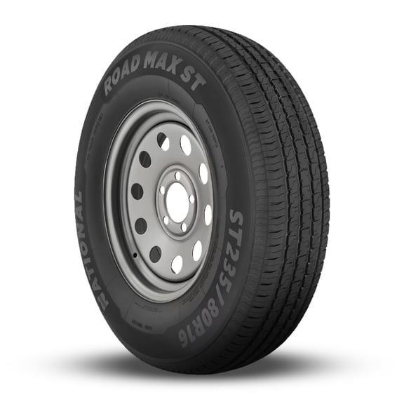 1 National Road Max ST 235/85R16 128/124M Travel / Utility / Boat Trailer 12 PLY NRM18 / 235/85/16 / 2358516