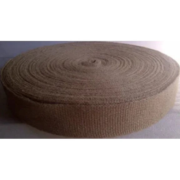 Burlap Fabrics Natural Jute Webbing - 2 Inch Wide x 72 Yard Roll Non-Stretch