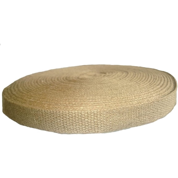Burlap Fabrics Natural Jute Webbing - 3.5 Inch Wide x 72 Yard Roll Non-Stretch