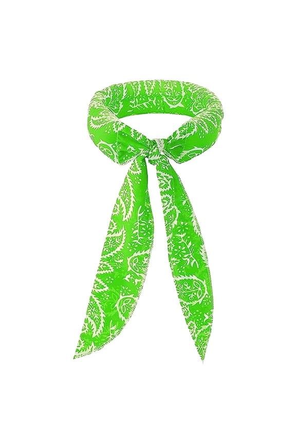 1*Neck Scarf Clearance! Towels Cool Scarf Neck Wrap Reusable Cool Summer Ice Scarf Headband Wristband for Yoga Sport Running Camping