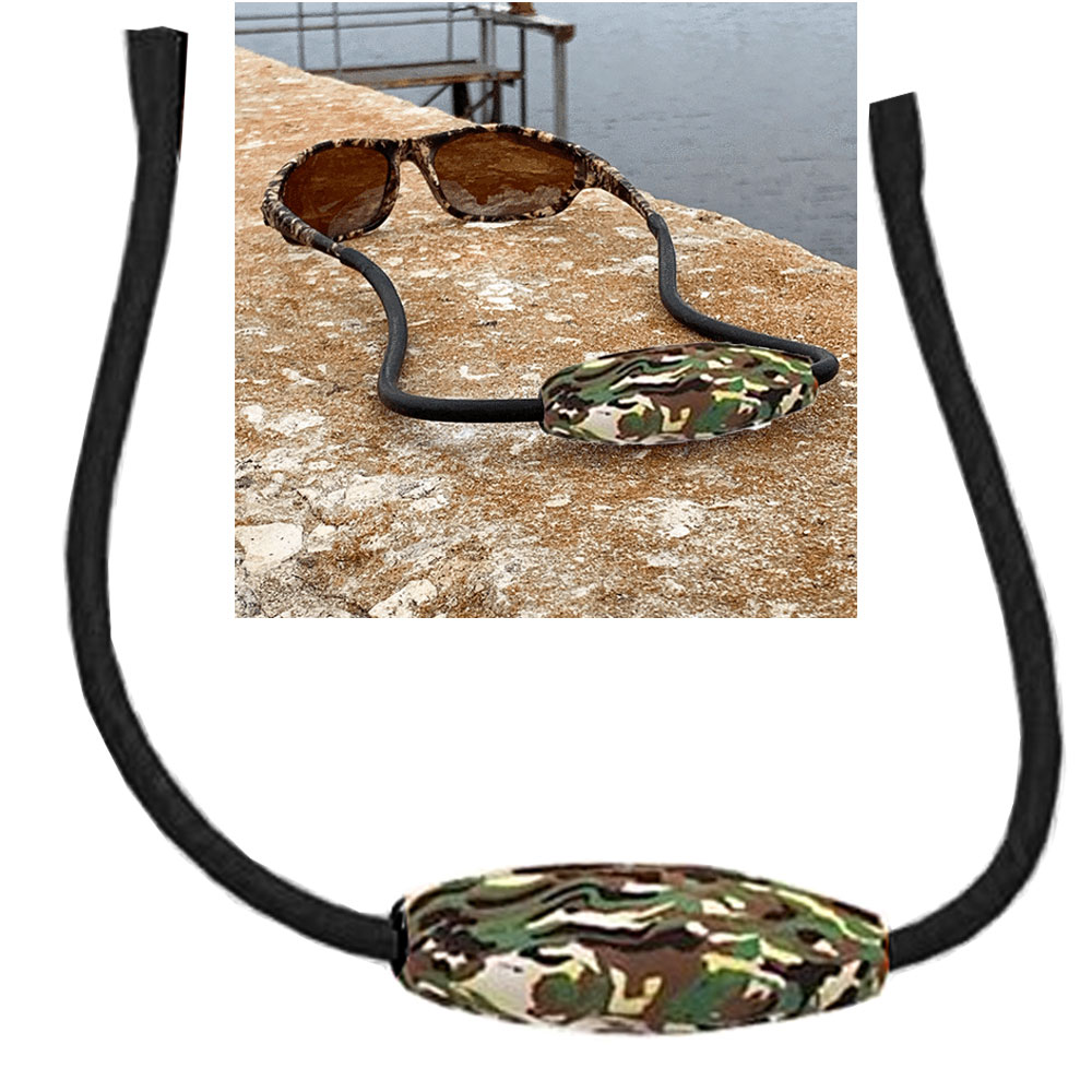 1 Neckz Eyewear Sunglasses Retainer Holder w/ Camo Floater Neck Strap