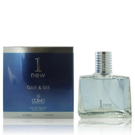 1 New Give & See ZZMCOS1NEW34EDTSPR 3.4 oz Eau De Toilette Spray for Men