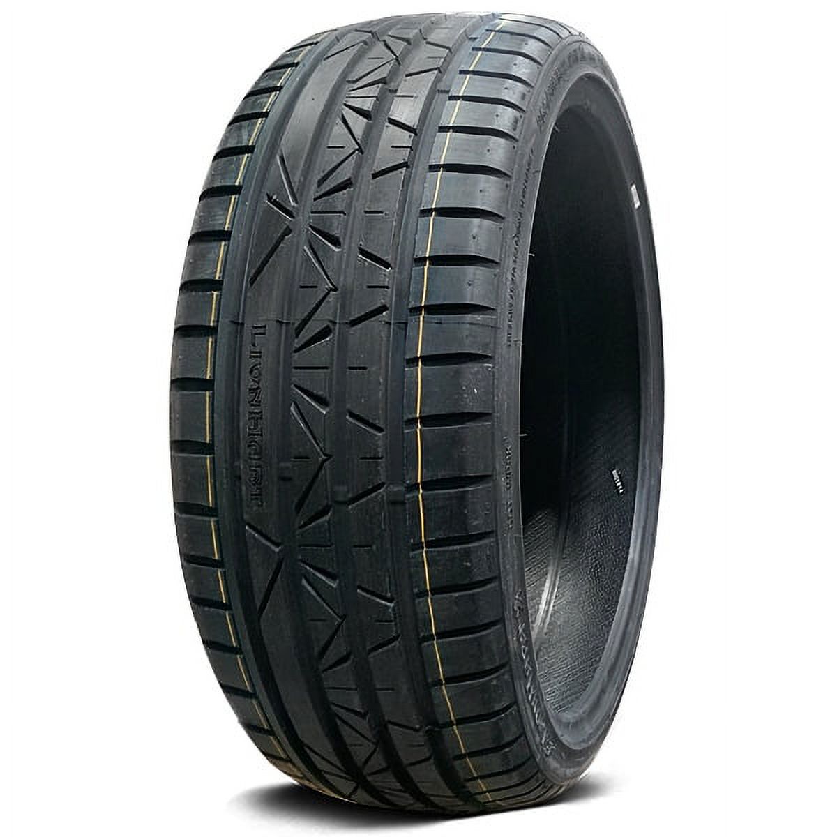 Lionhart LH-FIVE 295/30R24 109W XL All Season High Performance Tire – Black Sidewall, 31" OD