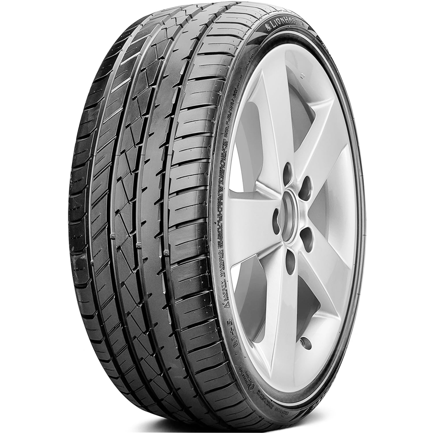 Lionhart LH-FIVE 215/35ZR20 86W XL A/S All Season Tire - Walmart.com