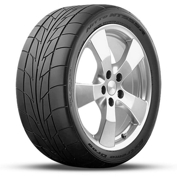 1 Nitto NT555R 285/35ZR18 97Y DOT Competition Drag Radial Race Racing Tires 180670 / 285/35/18 / 2853518