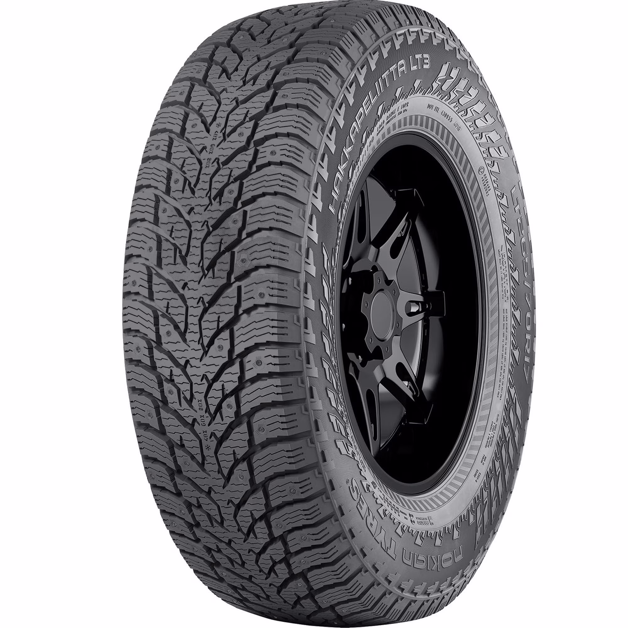 Nokian 1 Nokian Hakkapeliitta LT3 LT245/75R17/10 10-Ply 121Q Tire 2457517 245 75 17 Sansujyuku sansujyuku.com