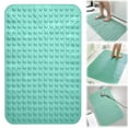 thumbnail image 1 of 1 Non-Slip Massage Bath Mat Tub Shower Mat Bathtub Floor Liner Mats for Inside Shower Bathroom Suction Cups and Drain Holes for Feet Scrubbing Machine Washable Soft on Feet, 1 of 9