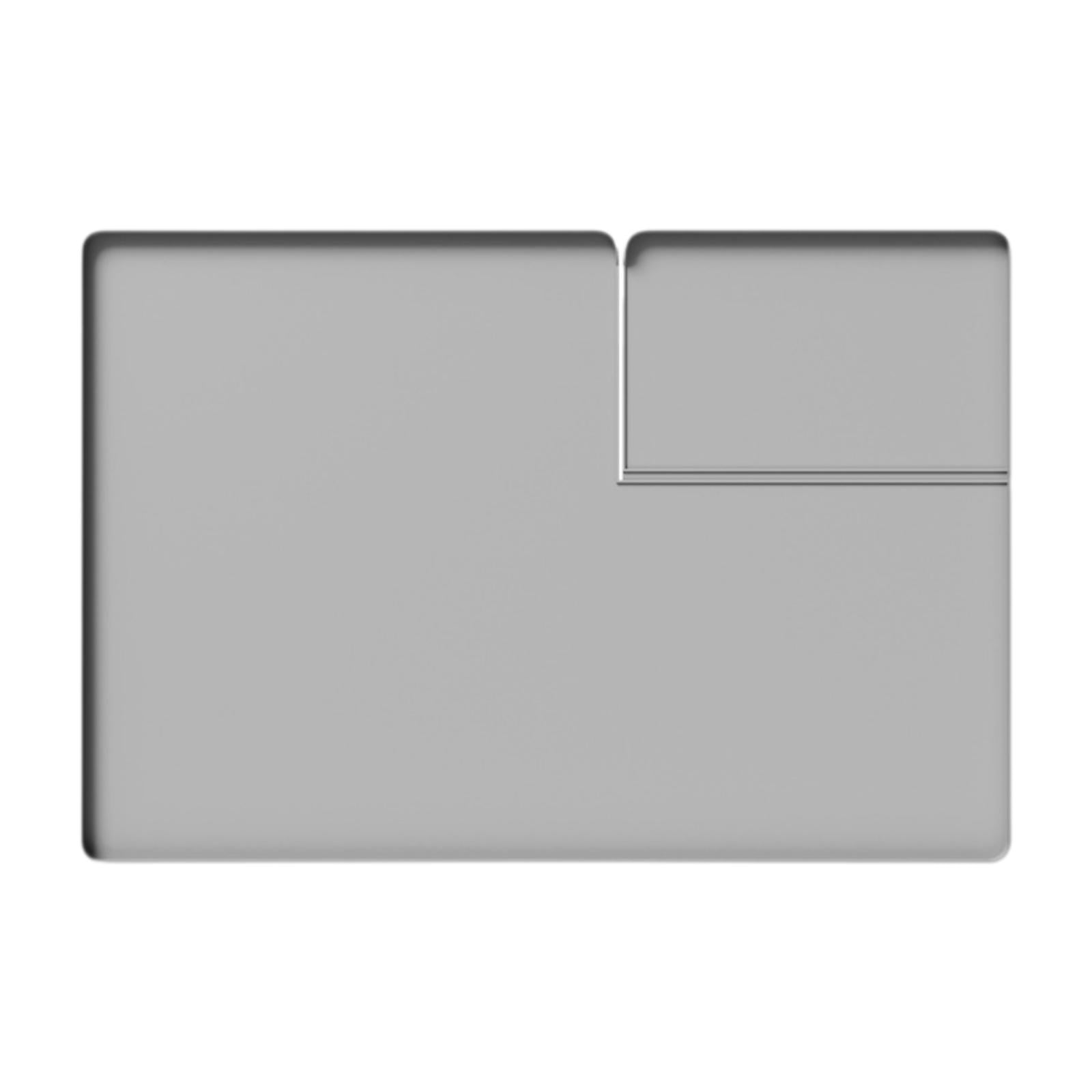 1 Non Slip Washer Dryer Cover Protector Mat Silicone Waterproof Pad for Countertop Appliances Grey