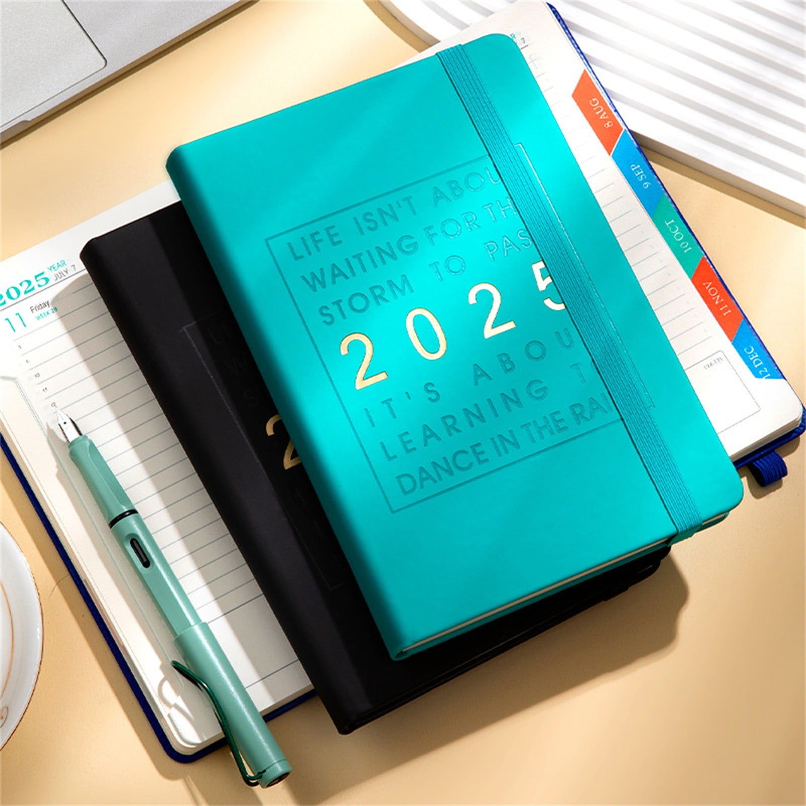 1*Notebook 2025 Schedule 365 Day Planner Is Time Efficiency Manual That