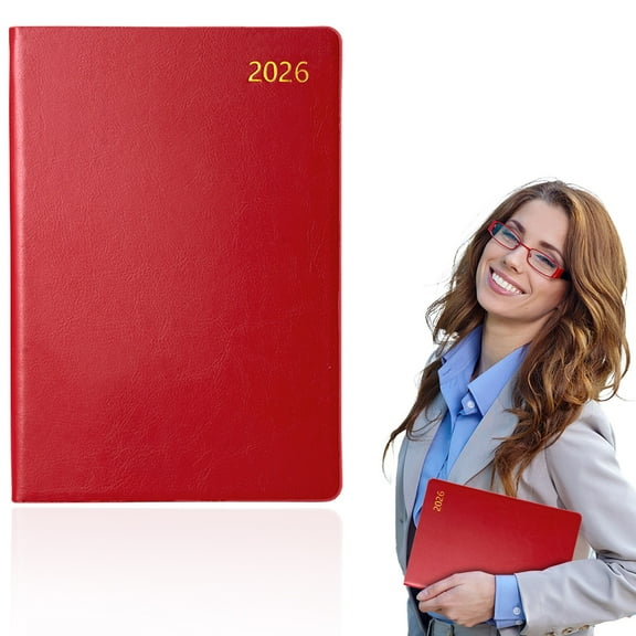 1 Notebook 2026 Daily Planner & Calendar Notebook Productivity Journal with Schedule Organizer Datebook for Efficient Work & Personal Planning