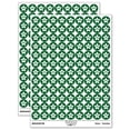thumbnail image 1 of #1 Number One in Star 200+ Round Stickers - Dark Green - Matte Finish - 0.50" Size, 1 of 3