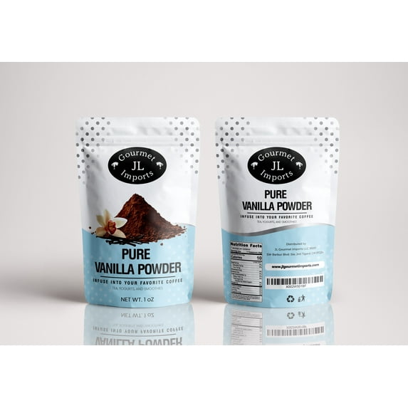 1 OZ Ground Whole Vanilla Bean Powder