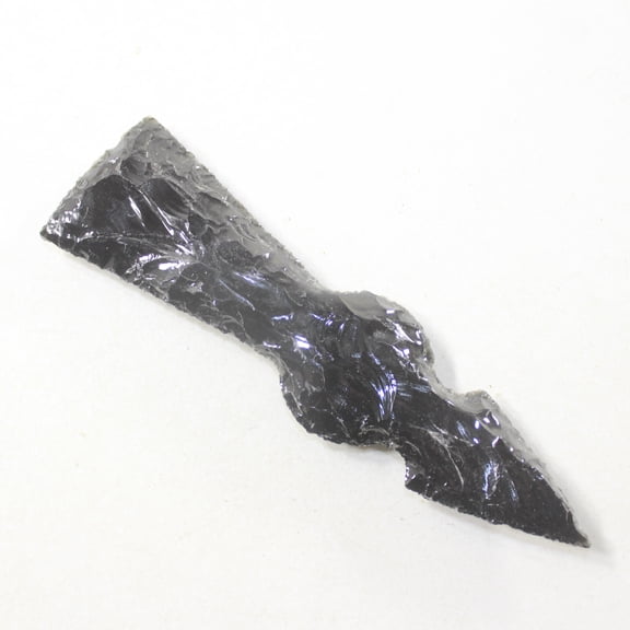 1 Obsidian Ornamental Tomahawk Head #7341 Ax Axe Hatchet
