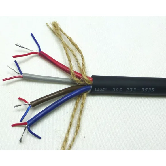 1(One) Roll 329'-100m LASE 4 Conductor Pro Audio Wire for Amp Racks,Studio,etc.