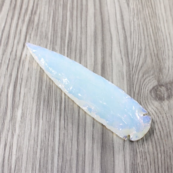 1 Opalite Ornamental Spearhead #474-2 Arrowhead