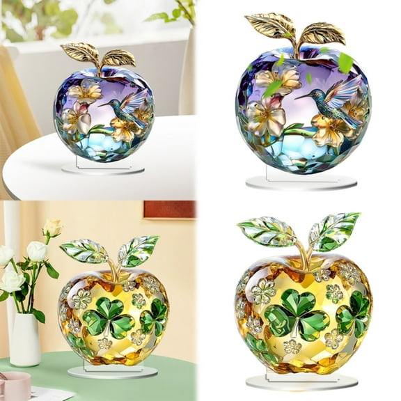 1 Ornament Clearance! Paperweight Craft Decoration Table Top Ornament Statue Acrylic Bottle Decoration Desktop Ornament for or Home Decor Desktop Ornament