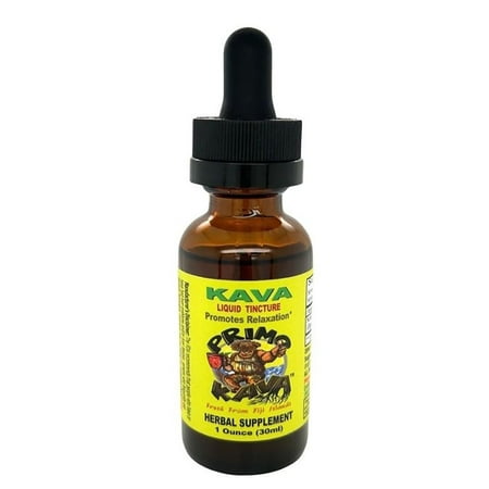 1 Ounce KAVA Under-The-Tongue Tincture With 50 mg Kavalactones- Alcohol, Chemical and Solvent-Free From Proprietary Kava Extract For Relaxation.