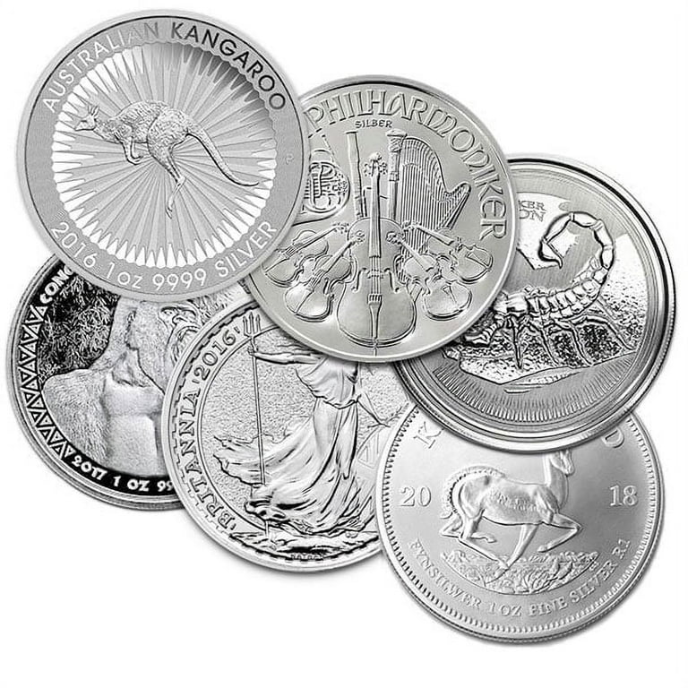  Silver Coins 1 Oz