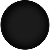 (1 PACK) EcoQuality 13" inch Round Charger Hammered Black Plastic Plates - China Like Party Plates, Heavy Duty Large Disposable Dinner Plates, Reusable Salad Plate Weddings, Serveware