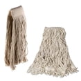 thumbnail image 1 of [1 PACK] EcoQuality Commercial Mop Head #32, 32oz Mop Head Blended Yarn - X-Large For Commercial And Industrial Use | Cotton Mop Head Replacement | 32 Ounce (White), 1 of 8