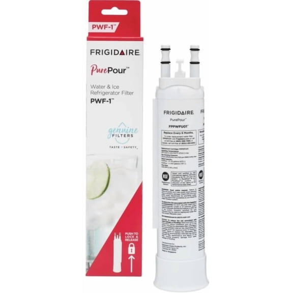 1 PACK For Frigidaire Pure Pour FPPWFU01 PWF-1 Water & Ice Refrigerator Filter