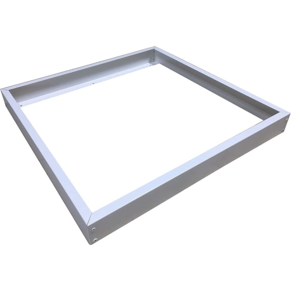 1 PACK LEDONE 2x2 FT Surface Mount Kit for LED Flat Panel Light, 24x24 inch Ceiling Frame Kit for Panel Light