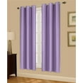 thumbnail image 1 of 1 PAIR LILJAC BLACKOUT ENERGY EFFICIENT THERMAL PANEL WINDOW GROMMET DRAPE LIGHT FILTERING SIZE 35" WIDE X 63" LENGTH EACH PANEL, 1 of 1