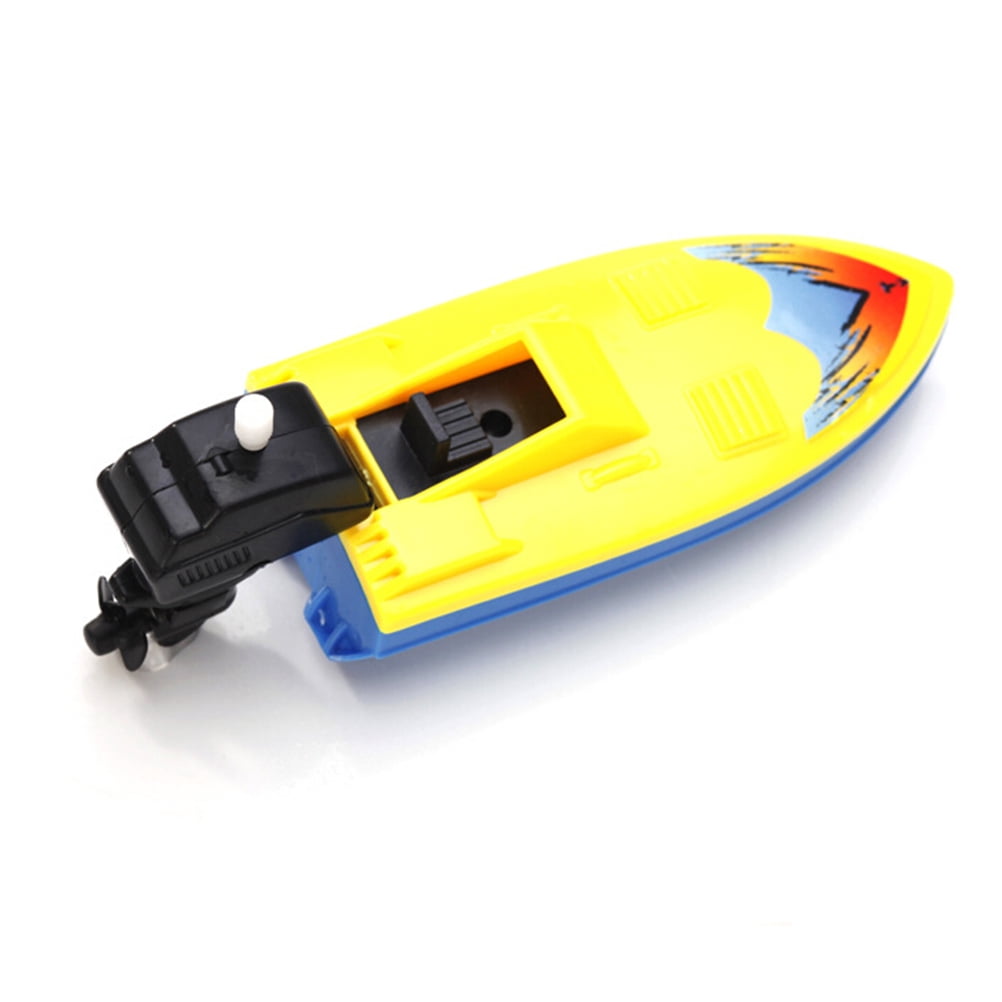 1 PC 1 PC Summer Outdoor Pool Ship Toy Wind Up Swimming Motorboat Boat Toy For Kid