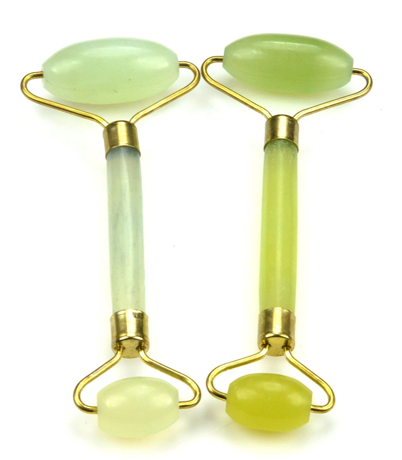 PURPLE WHALE 1 PC 100% Natural Grade A Jade Roller Skin Facial Face Neck Slimming Massager Rejuvenates Face and Neck -Antiaging Jade therapy beauty tool