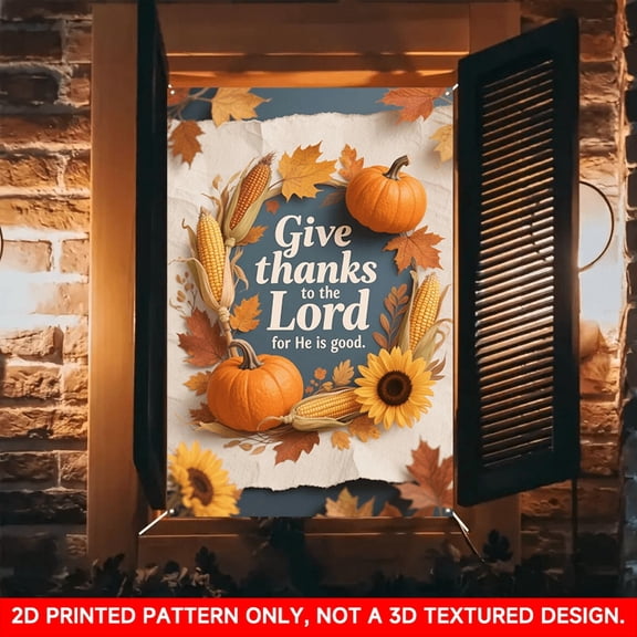 1 PC, 2D Flat/ Flat art decorative banner decoration, brilliant design patterns, 47x31 inches (120x80cm), universal daily wall decoration, daily window decoration, party banner, decorative flag, home
