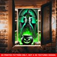 thumbnail image 1 of 1 PC, 2D Flat/ Flat art decorative banner decoration, mischievous design patterns, 47x31 inches (120x80cm), universal daily wall decoration, daily window decoration, party banner, decorative flag, ho, 1 of 5