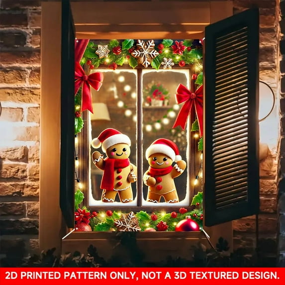 1 PC, 2D Flat/ Flat art decorative banner decoration, shining design patterns, 47x31 inches (120x80cm), universal daily wall decoration, daily window decoration, party banner, decorative flag, home k