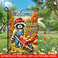 thumbnail image 1 of 1 PC, 2D Flat/ Garden flag, design pattern, 11.8x17.7 inches (30x45cm), fashionable 2D pattern, autumn Thanksgiving, Halloween garden flag, home, outdoor, courtyard, lawn, garden, holiday and holiday, 1 of 8