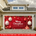 thumbnail image 1 of 1 PC, 2D Flat/ flat art decorative banner decoration, gift box design pattern, 157x71 inches (400x180cm), universal daily wall decoration, elegant daily garage door decoration, party banner, home kit, 1 of 5