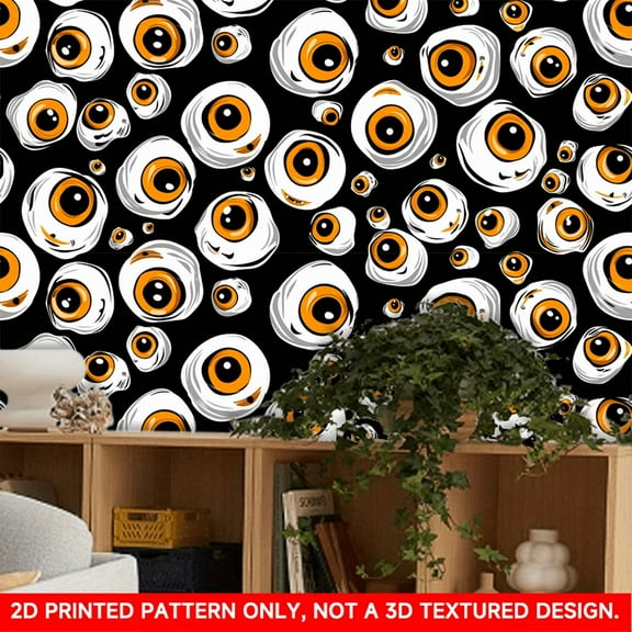 1 PC, 2D Flat/ wallpaper wall stickers, fashionable design patterns, 39.37x15.75 inches (100x40cm), self-adhesive wallpaper, detachable and cutable PVC stickers, suitable for wall/staircase/furniture