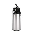 thumbnail image 1 of (1-PC-3.0 L) Airpot Coffee Dispenser with Level Top Insulated Stainless Steel Coffee Carafe Thermal Beverage Dispenser 101 oz-3.0L 3 ID Tags Included, 1 of 1