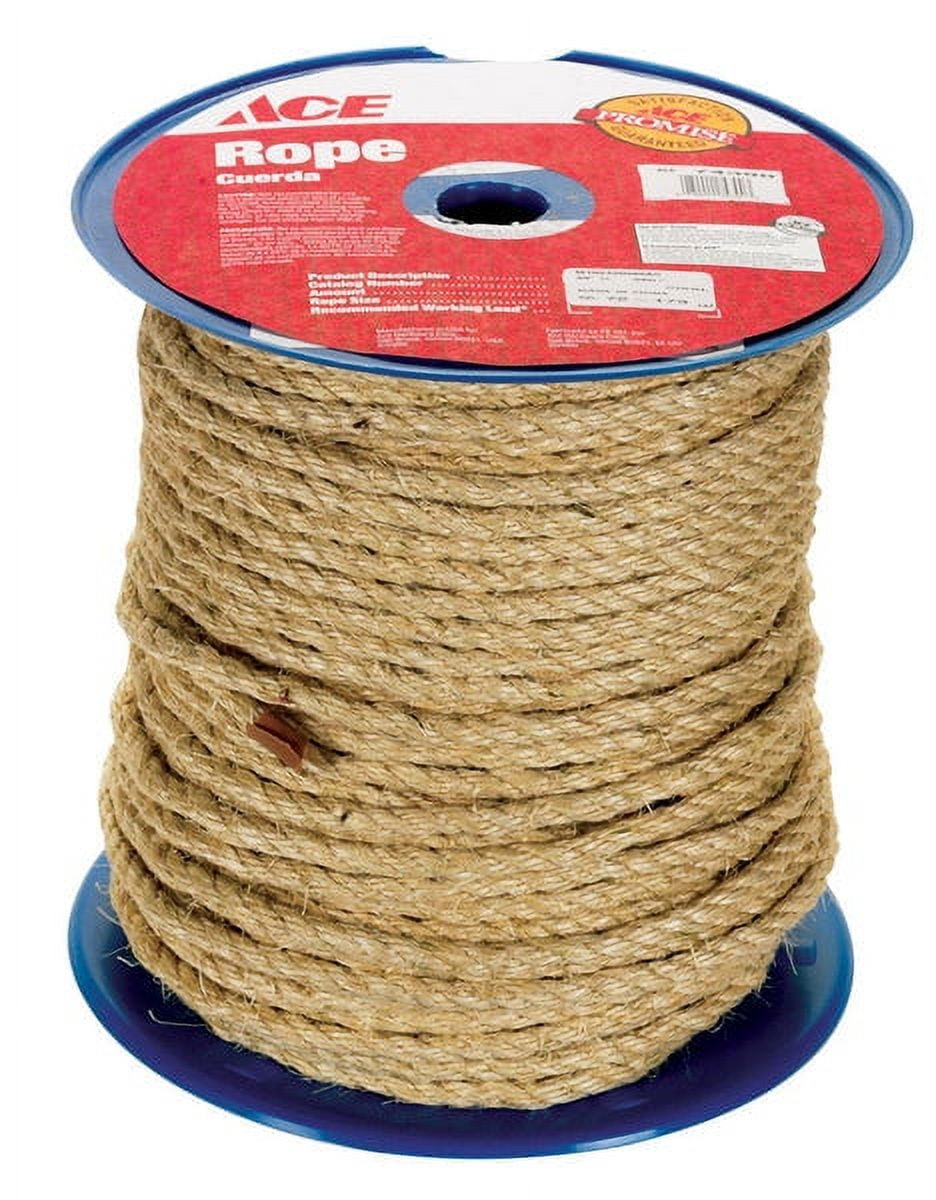 Ace 400 ft. L Brown Twisted Poly Twine Ace 400 ft. L Brown Twisted Poly Twine
