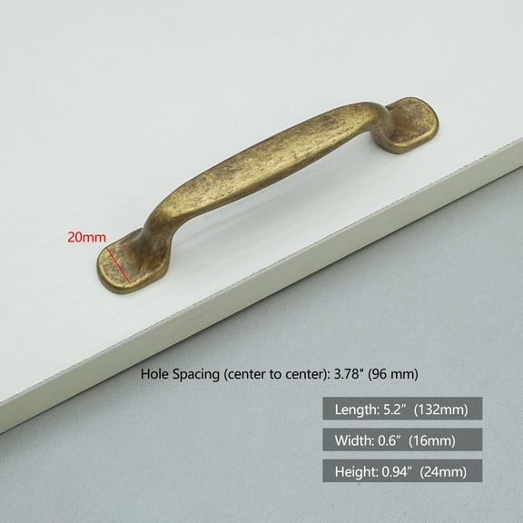 1 PC Antique Cabinet Handles Retro Kitchen Cupboard Door Knobs Vintage Wardrobe Pulls Modern Zinc Alloy Furniture Hardware