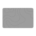 thumbnail image 1 of 1 PC Bath Mat Non Slip Shower Mat Bath Mat,Quick Drying Floor Mat Bath Mat,Super Absorbent Bathroom Mat Bathroom Rug(15.3"×23.6",Light Gray), 1 of 8