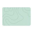 thumbnail image 1 of 1 PC Bath Mat Non Slip Shower Mat Bath Mat,Quick Drying Floor Mat Bath Mat,Super Absorbent Bathroom Mat Bathroom Rug(15.3"×23.6",Mint Green), 1 of 8