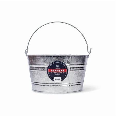 1 PC Behrens 4.25 gal Pail Gray