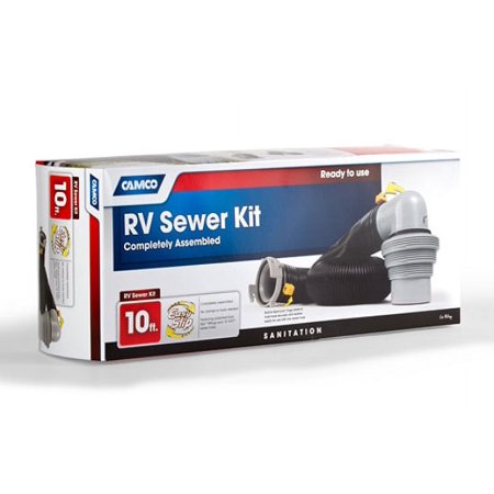 1 PC,Camco 39551 Easy Slip Ready-to-Use RV Sewer Kit