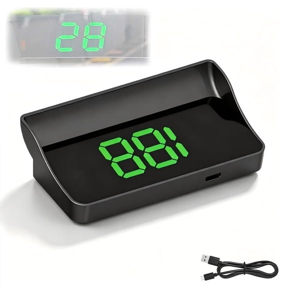 1 PC Car Heads Up Display, Universal High Definition Windshield ...