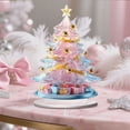 thumbnail image 1 of 1 PC Christmas Decoration - 2D Acrylic Christmas Tree Statue, Fairy Christmas Ornament, Waterproof Holiday Decor, Flat Printing Festive Holiday Indoor Outdoor Decoration, 1 of 3