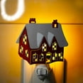thumbnail image 1 of 1 PC Christmas House Night Light, Cute Small House Christmas Decoration, 360 Degree Swivel Plug with On/Off Switch, Christmas Night Light Plug into Wall, LED Night Light for Bedroom Bathroom Hallway, 1 of 7