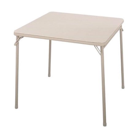 1 PC Cosco 28 in. H x 33-3/4 in. W x 33-3/4 in. L Square Folding Table