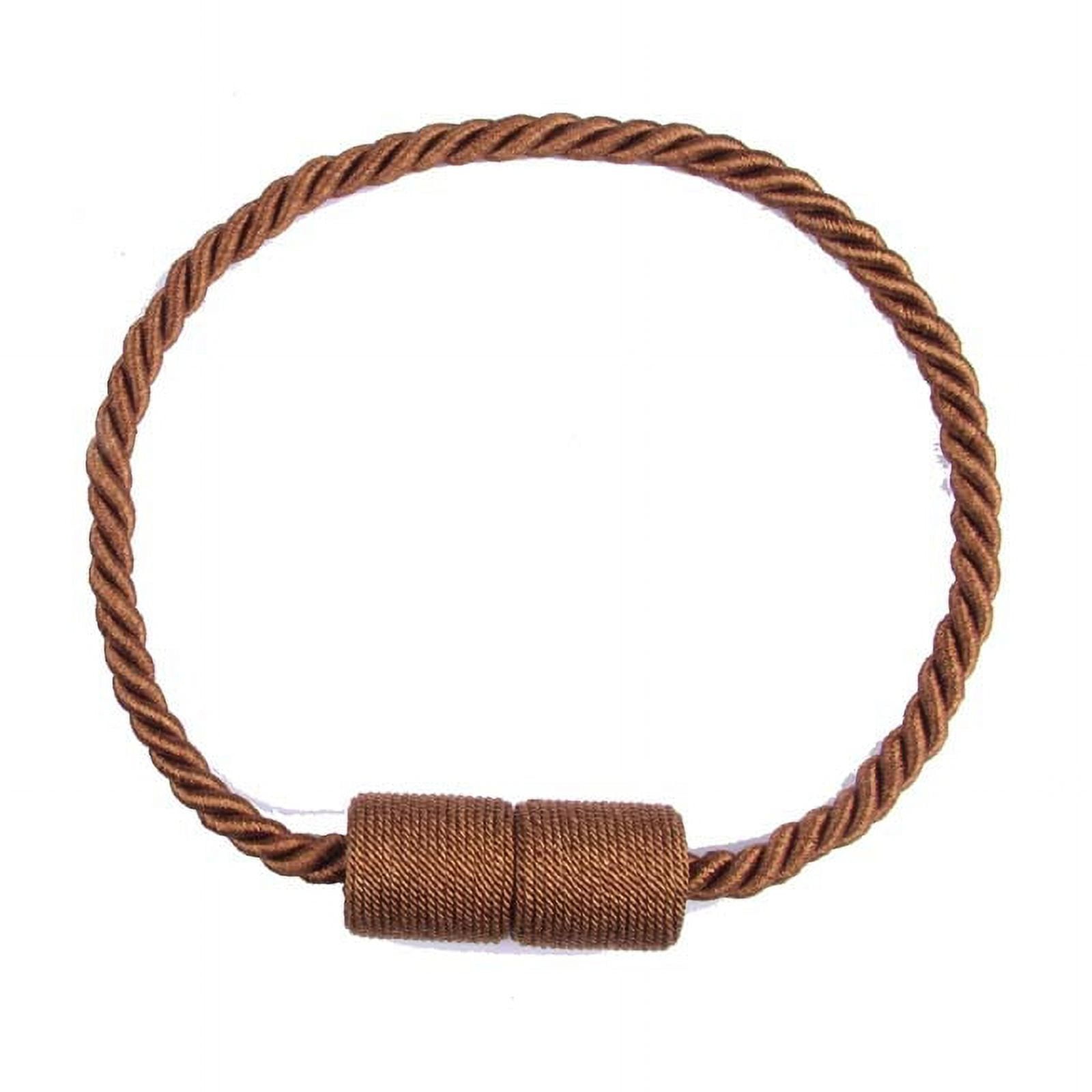 1 PC Curtain Tiebacks with Strong Decorative Drapes Weave