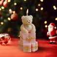 thumbnail image 1 of 1 PC Cute Bear Soy Wax Candle - Smokeless, Low-Temp, Creative Aromatherapy for Home Decor Birthday Christmas Gift, 1 of 6