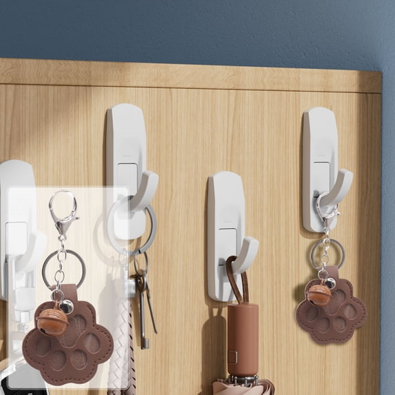 1 PC Dog Fur Storage Keychain, Cute Leather Paw Keychain Pet Hair Keepsake Keyring, Unique Memorial Collection Key Chain, Pet Memorial Gift for Bag Purse Paw Charm Key Holder